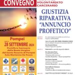 Convegno: Giustizia riparativa "Annuncio Profetico"